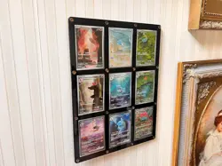 9 Trading Card Wall Mount Frame Pokemon, MTG, Yu-Gi-Oh!, Sports | UV Protection - Image 2