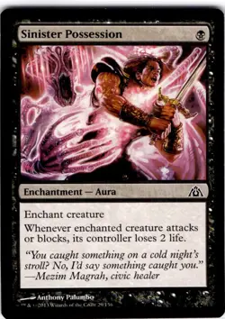 MTG Sinister Possession Dragon's Maze Common #29 - Image 1