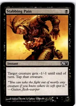 MTG Stabbing Pain Magic 2011 (M11) Common #118 - Image 1