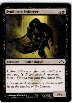 MTG Syndicate Enforcer Gatecrash Common #80 - Image 1