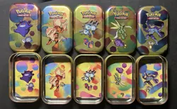 Pokemon TCG Set of 10 EMPTY 151 Mini Tins. NO Booster Packs *Please Read* - Image 2