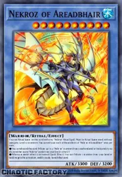 YUGIOH BLMM-EN135 Nekroz of Areadbhair Secret Rare 1st Edition NM - Image 1