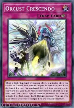 YUGIOH BLMM-EN098 Orcust Crescendo Emblazoned Ultra Rare 1st Edition NM - Image 1