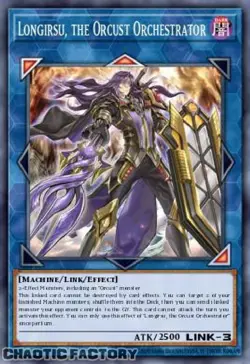 YUGIOH BLMM-EN094 Longirsu, the Orcust Orchestrator Emblazoned Ultra Rare 1st Ed - Image 1