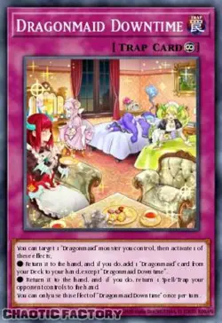 YUGIOH BLMM-EN068 Dragonmaid Downtime Emblazoned Ultra Rare 1st Edition NM - Image 1