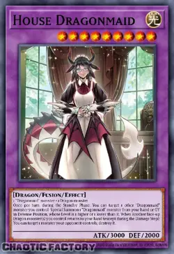 YUGIOH BLMM-EN063 House Dragonmaid Emblazoned Ultra Rare 1st Edition NM - Image 1