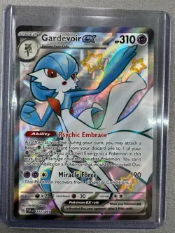 Pokemon Card - Gardevoir ex Paldean Fates 217/091 Full Art Shiny MINT - Image 1