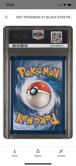 Yveltal EX XY150a Promo Full Art Graded Pokemon Card PSA 9 - Image 2