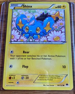 Shinx Pokemon Card, BREAKpoint Set 44/122 LP - Image 1