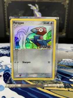 Pokemon Card Ex Delta Species Porygon 80/113 2005 Reverse Stamped Holo - Image 1