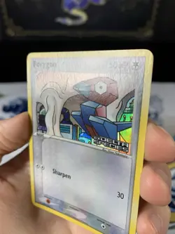 Pokemon Card Ex Delta Species Porygon 80/113 2005 Reverse Stamped Holo - Image 2