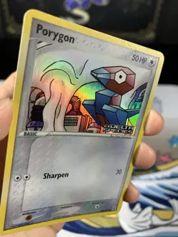 Pokemon Card Ex Delta Species Porygon 80/113 2005 Reverse Stamped Holo - Image 5