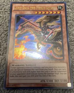 Yugioh card - Lord Gaia the Fierce Knight - MVP1-ENS50 - Secret Rare - Yugioh - Image 1
