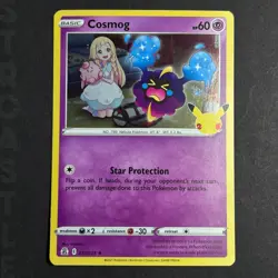 Cosmog - 013/025 Celebrations Holo Rare  - Pokémon Card TCG - Image 1