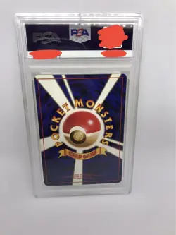 Pikachu PSA6 Old Back Card with Mark Rare Pokemon Collectible - Image 2