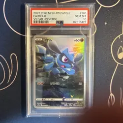 Pokemon Card Rior Ar Psa10 Gem Mint Premium Card - Image 1