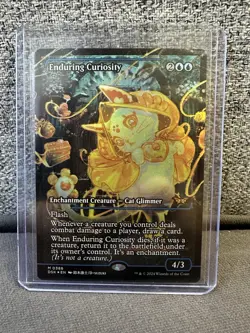 MTG - Enduring Curiosity (Showcase) Duskmourn: House of Horror Foil 🔥 - Image 1