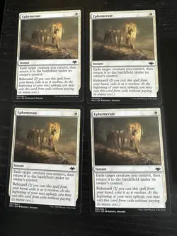 4X Modern Horizons Ephemerate - LP - NM MTG Magic The Gathering - Image 1