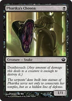 Pharika's Chosen - Light Play MTG Journey into Nyx - Image 1