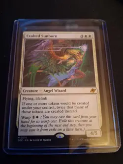 MTG EDGE OF ETERNITIES EXALTED SUNBORN MYTHIC RARE - Image 1