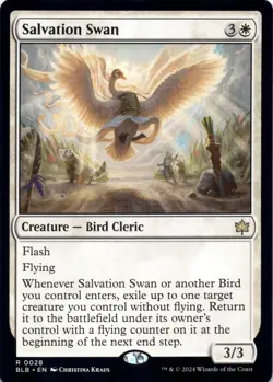 Salvation Swan Bloomburrow - Magic MTG NM - Image 1