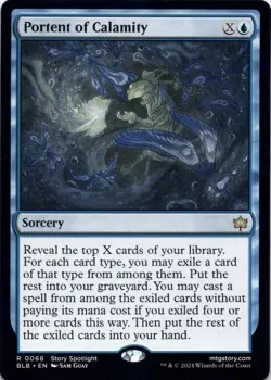 Portent of Calamity Bloomburrow - Magic MTG NM - Image 1