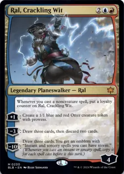 Ral, Crackling Wit Bloomburrow - Magic MTG NM - Image 1