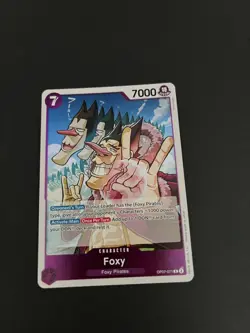 OP07-071 Foxy One Piece 500 Years In The Future Rare Trading Card TCG - Image 1