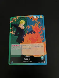 OP02-026 Sanji Leader One Piece TCG Trading Card TCG - Image 2