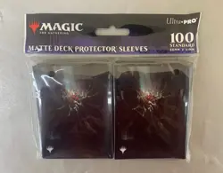 (3pk) MTG Duskmourn: Valgavoth Kaito & Aminatou Deck Protector Sleeve 300 Total - Image 2