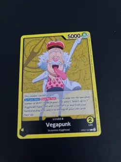 OP07-097 Vegapunk Leader One Piece 500 Years In The Future Trading Card TCG - Image 1