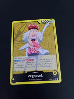 OP07-097 Vegapunk Leader One Piece 500 Years In The Future Trading Card TCG - Image 2