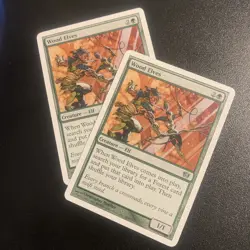Wood Elves X2 - 8th Edition Core Set - Magic the Gathering MTG Nice! - Image 1