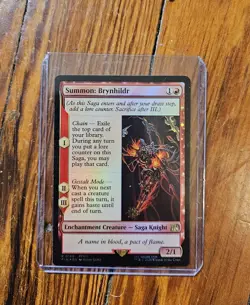 Summon: Brynhildr Prerelease Foil MTG Final Fantasy Card NM - Image 1