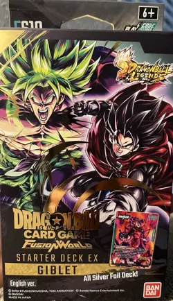 Dragon Ball Super Card Game Fusion World Starter Deck EX Giblet [FS10] ENG VER - Image 1