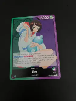 One Piece TCG Lim OP09-022 Emperors In the New World Leader Trading Card - Image 1