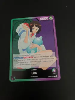One Piece TCG Lim OP09-022 Emperors In the New World Leader Trading Card - Image 2