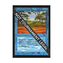 WOTC MtG International Ed. Phantasmal Terrain (C) NM - Image 1