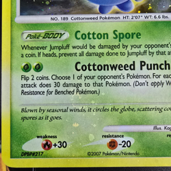 Pokemon TCG: Jumpluff 11/132 Holo - Secret Wonders Pokemon Card HOLO BLEED - Image 2