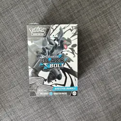 Pokemon TCG Scarlet & Violet Black Bolt Booster Bundle - New & Sealed - In Hand - Image 1