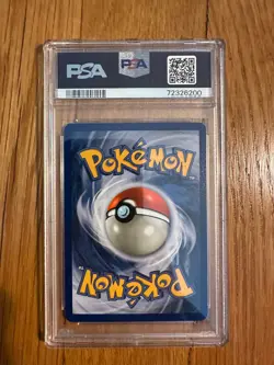 1999 POKEMON FOSSIL HYPNO HOLO 8/62 PSA 7 - Image 2