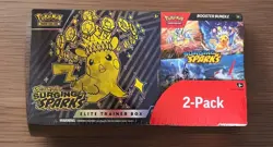 Pokemon Surging Sparks Elite Trainer Box Booster Bundle 2-Pack *Ships Free* - Image 1