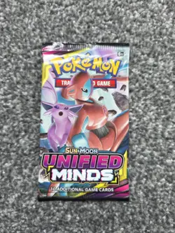 Pokemon TCG Sealed S&M Sun And Moon Unified Minds Pack English 2019 - Image 1