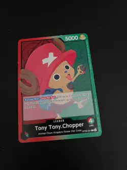 OP08-001 Tony Tony.Chopper Leader English One Piece TCG Card OP08 Two Legend - Image 2