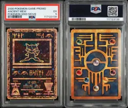 2000 Pokemon Game Promo Ancient Mew (Pokemon 2000 Movie) PSA 5 - Image 2