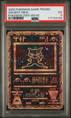 2000 Pokemon Game Promo Ancient Mew (Pokemon 2000 Movie) PSA 5 - Image 1