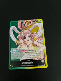 OP11-022 Shirahoshi Leader English One Piece TCG Card OP11 A Fist Of Divine - Image 1