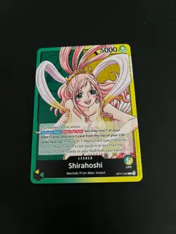 OP11-022 Shirahoshi Leader English One Piece TCG Card OP11 A Fist Of Divine - Image 1