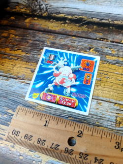 Mr. Mime - 325 - Vintage 1997 CGTSJ Pokemon Amada Sticker Seal - Image 4