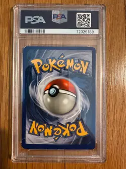 1999 POKEMON CLEFAIRY HOLO 5/102 PSA 7 - Image 2